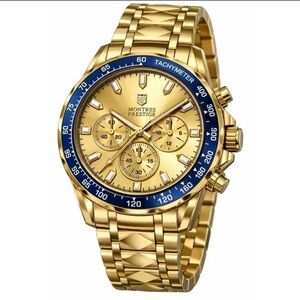 Montres Prestige X InvictaMen's Watch - 44.5mm, Gold (MPW-0336)